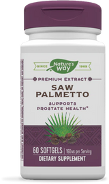 Nature's Way Saw Palmetto Premium Extract 60 Sg