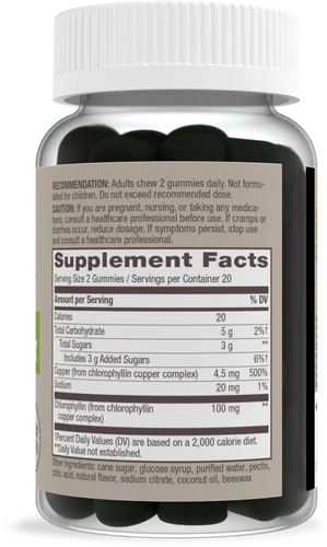 Nature's Way Chlorophyll Gummy 40 Gummies