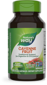 Nature's Way Cayenne Fruit 40,000 SHU 100 Vgn Cp