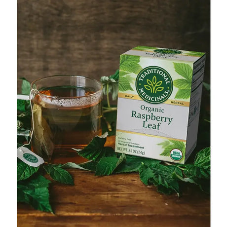 TRADITIONAL MEDICINALS TEAS Organic Raspberry Leaf Tea 16 BAG