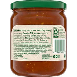 LATE JULY SNACKS Salsa Medium 15.5 OZ