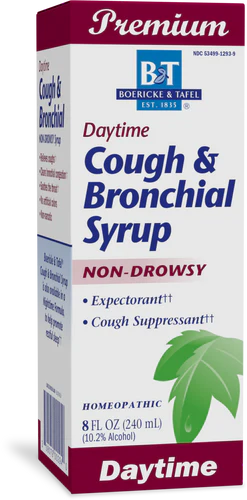 Nature's Way Cough & Bronchial Daytime Syrup 8 Fl Oz