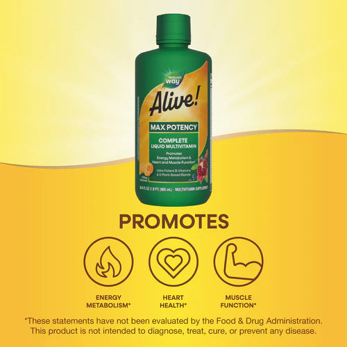 Nature's Way Alive!® Multi-Vitamin Citrus Flavor Liquid 30.4 Fl Oz