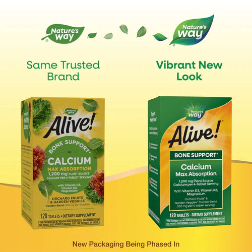 Nature's Way Alive!® Calcium 120 Tb