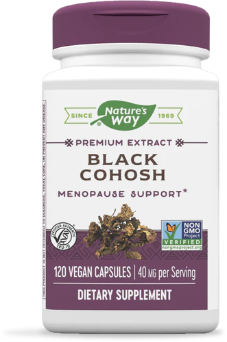 Nature's Way Black Cohosh Premium Extract 120 Vgn Cp