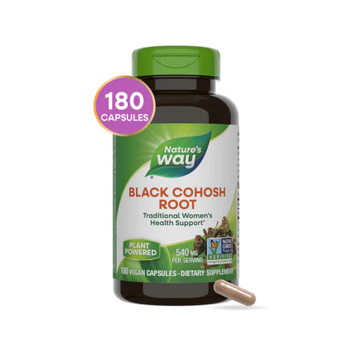 Nature's Way Black Cohosh Root 180 Vgn Cp