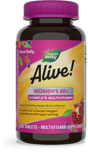 Nature's Way Alive! Women's 50+ Energy 130 Tabs