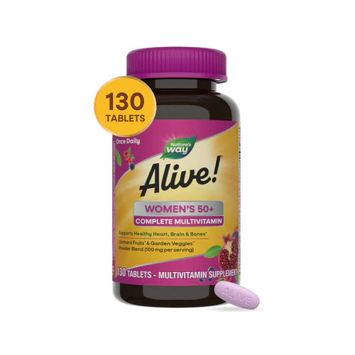 Nature's Way Alive! Women's 50+ Energy 130 Tabs