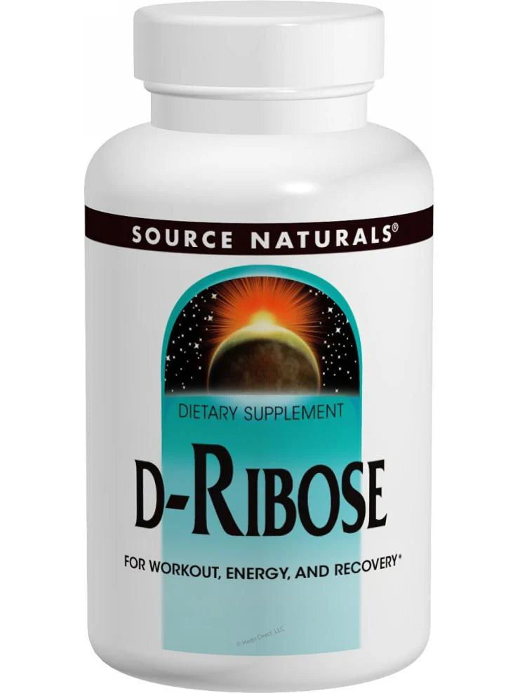 SOURCE NATURALS D-RIBOSE 1000MG TABS 60T