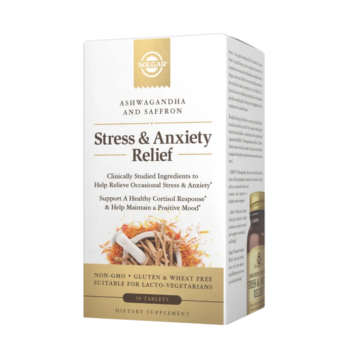 Solgar Stress & Anxiety Relief Tablets 30tablet