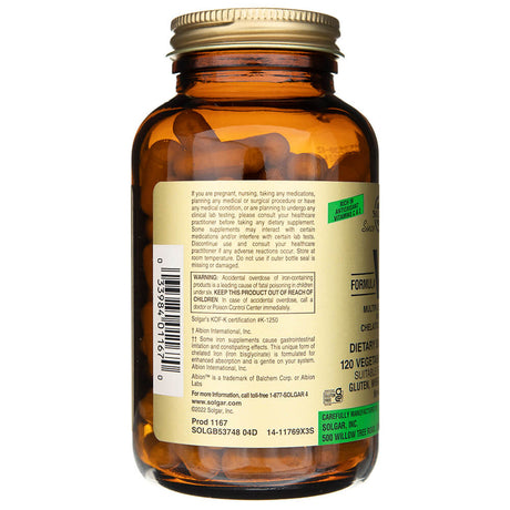 Solgar Formula VM-75® Vegetable Capsules 60V cap