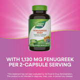 Nature's Way Fenugreek Seed 180 Vgn Cp