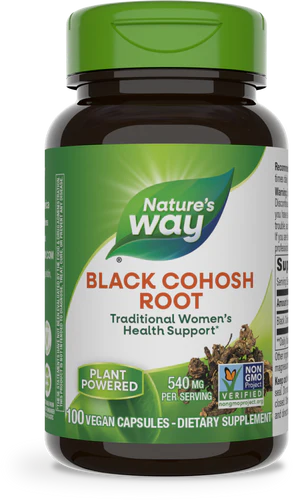 Nature's Way Black Cohosh Root 100 Vgn Cp