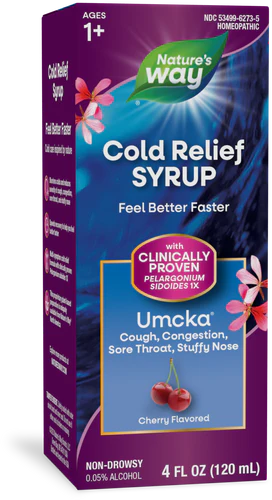 Nature's Way Umcka® ColdCare Mint-Menthol Syrup 4 Fl Oz