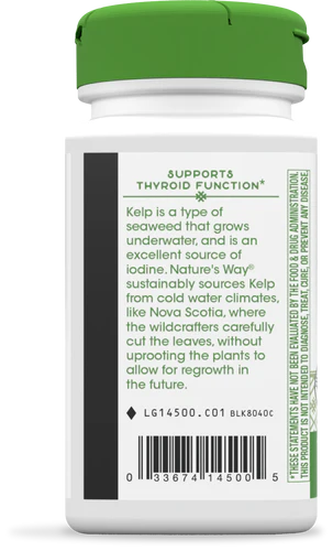 Nature's Way Kelp Whole Thallus 100 Vgn Cp