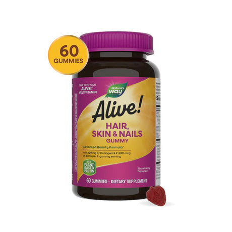 Nature's Way Alive!® Hair, Skin & Nails Gummies 60 Gummies