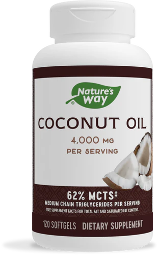 Nature's Way Coconut Oil 120 Sg