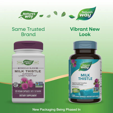 Nature's Way Milk Thistle Premium Blend 120 Vgn Cp