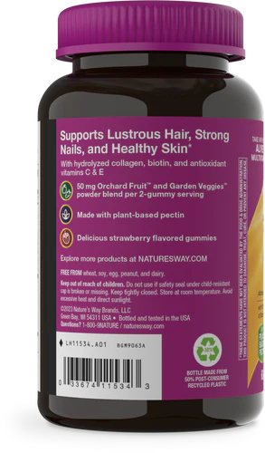 Nature's Way Alive!® Hair, Skin & Nails Gummies 60 Gummies