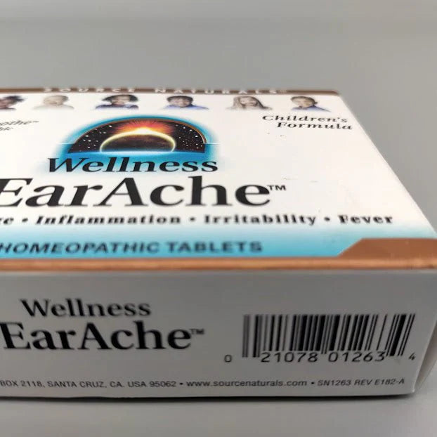 SOURCE NATURALS WELLNESS EARACHE CHILDREN'S FORMULA 48 TABS