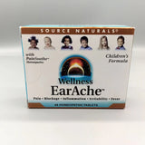 SOURCE NATURALS WELLNESS EARACHE CHILDREN'S FORMULA 48 TABS