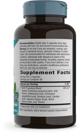 Nature's Way Echinacea Goldenseal Premium Blend 180 Vgn Cp