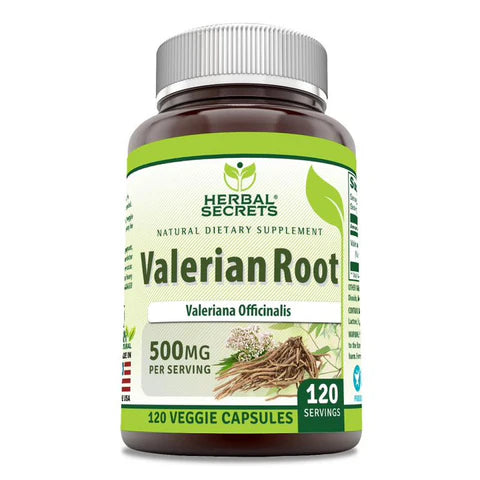 AMAZING NUTRITION HERBAL SECRETS VALERIAN ROOT 500MG 120VCAP