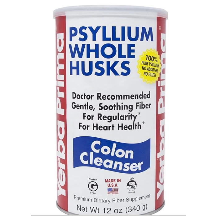 YERBA PRIMA PSYLLIUM WHOLE HUSKS 12OZ