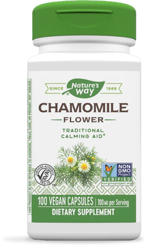 Nature's Way Chamomile Flower 100 Vgn Cp