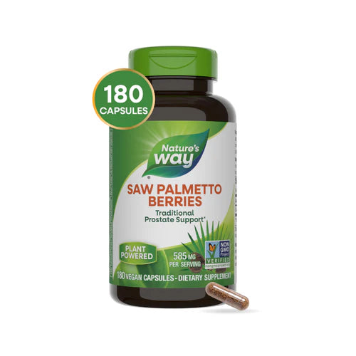 Nature's Way Saw Palmetto Berries 180 Vgn Cp