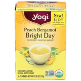 YOGI TEA Yogi Tea Peach Bergamot Bright Day 16 CT