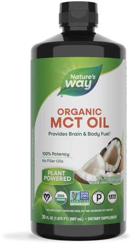 Nature's Way MCT Oil From Coconut  30 Fl Oz