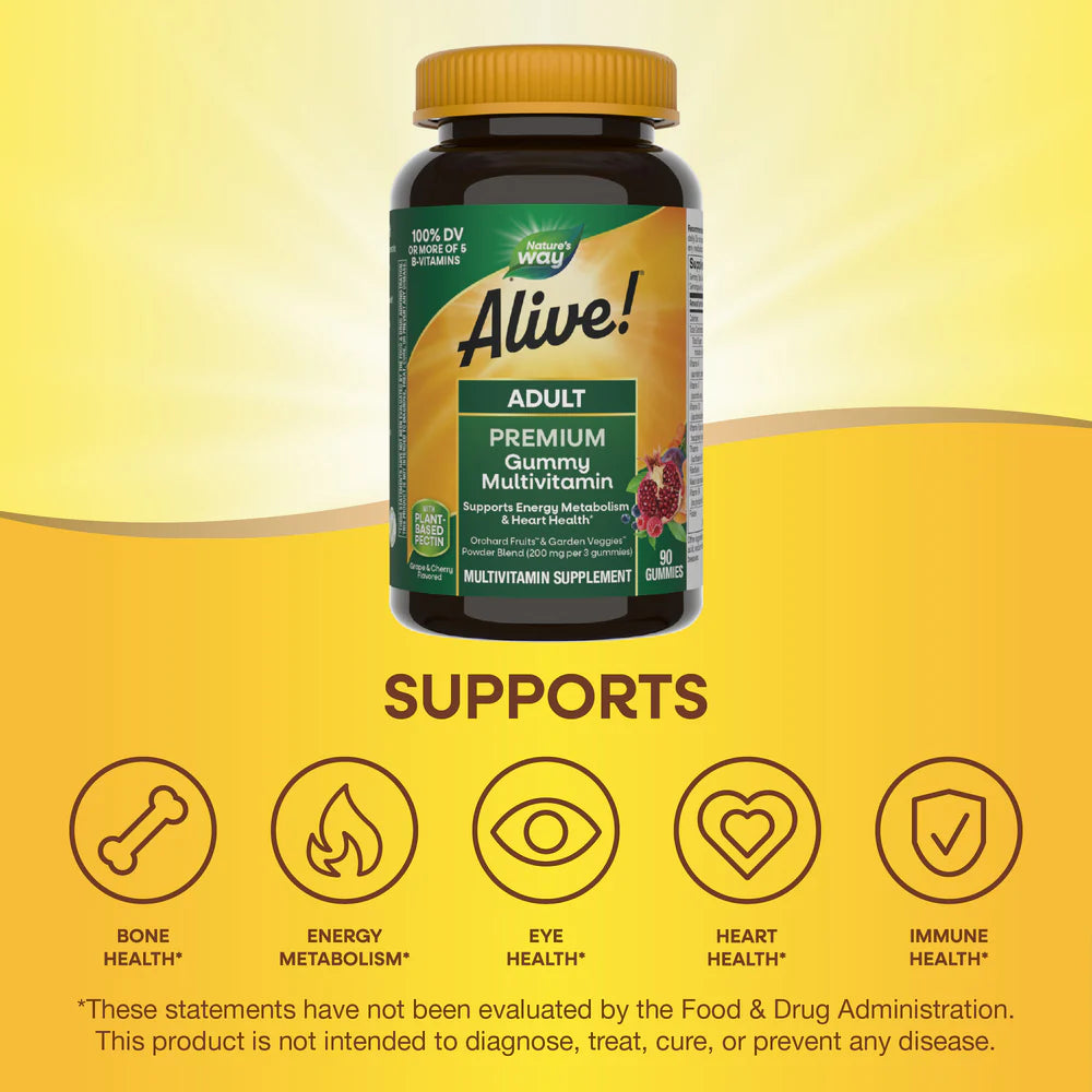 Nature's Way Alive!® Adult Multi Gummies 90 Gummies