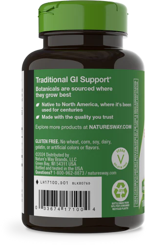 Nature's Way Slippery Elm Bark 100 Vgn Cp