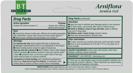 Nature's Way Arniflora® Arnica Gel 2.75 Oz Gel