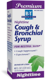 Nature's Way Cough & Bronchial Nighttime Syrup 4 Fl Oz