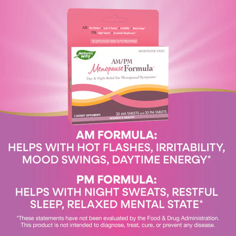 Nature's Way AM/PM Menopause Formula™ 60 Tb